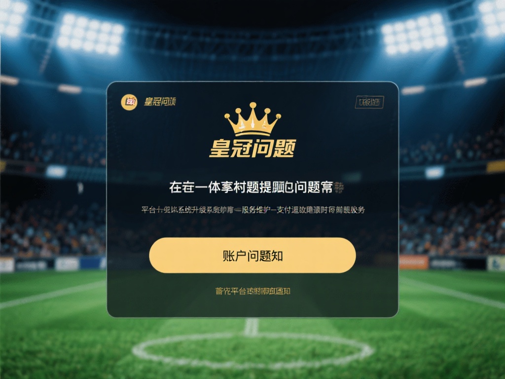 除了人为因素，技术问题也是导致皇冠体育无法提现的一